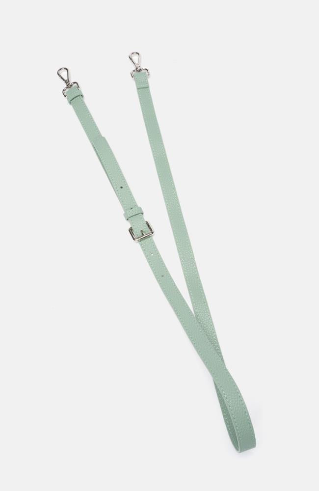 Leder Shopper in Mint