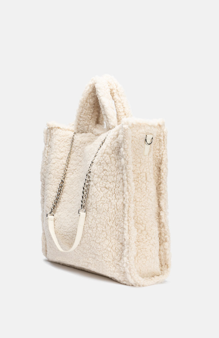Teddy Handbag in Weiß