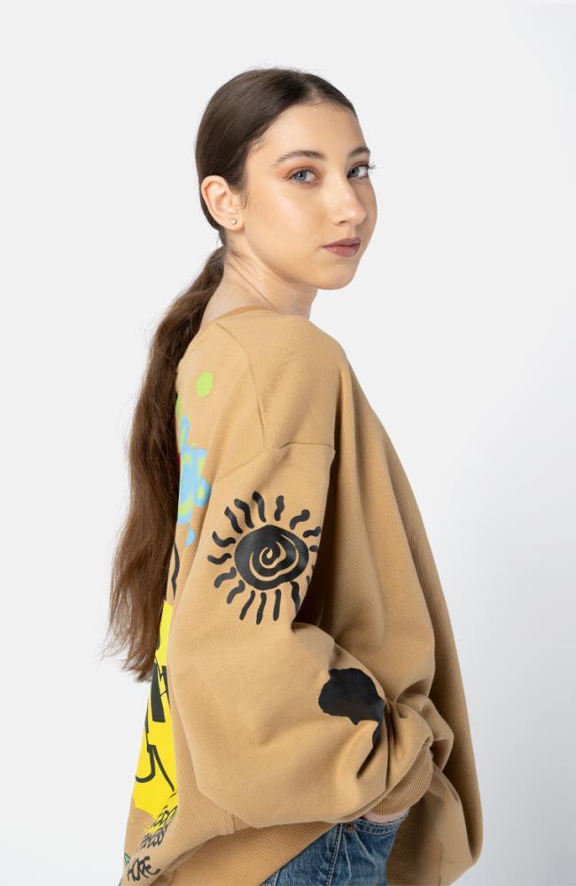 Icon Sweater S/M in Camel