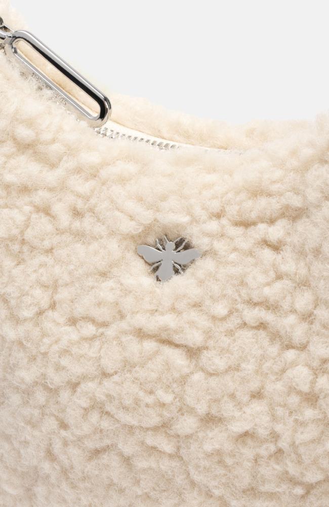 Teddy Mini Bag in Weiß