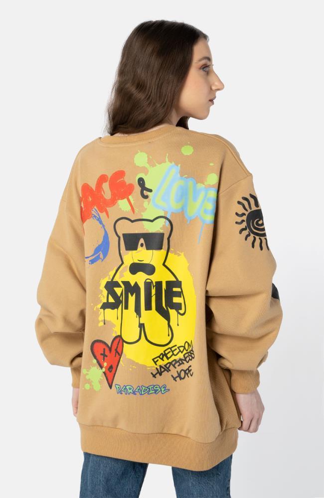Icon Sweater S/M in Camel