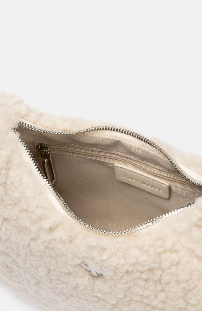 Teddy Mini Bag in Weiß
