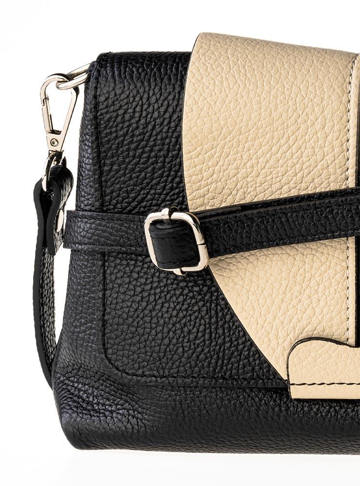 Crossbody bag Corinna Beige/Black