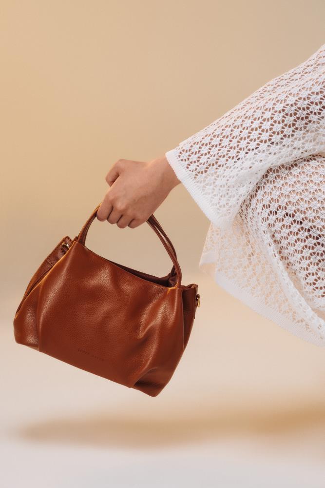 Crossbody bag Susann in Cognac