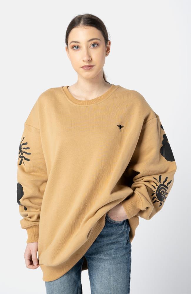 Icon Sweater S/M  in Camel