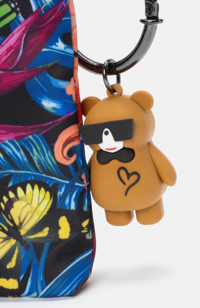 Handtasche mit Teddy Anhänger