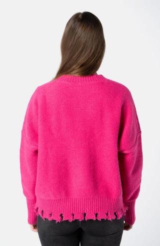 ICON PULLOVER in Pink - S/M