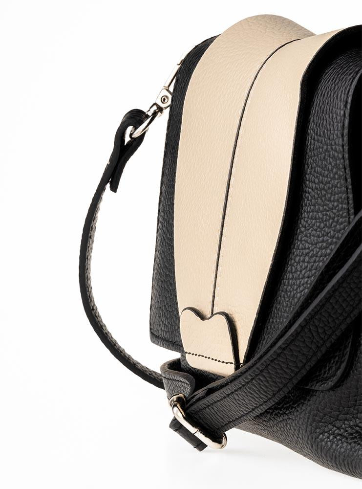 Crossbody bag Corinna Beige/Black